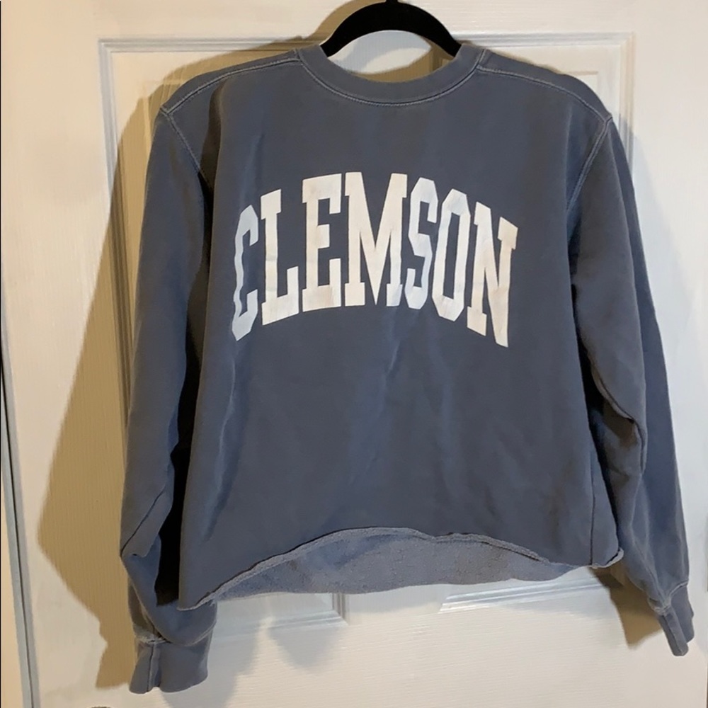 Comfort colors Clemson sweatshirt